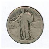 U.S. Standing Liberty Silver Quarter