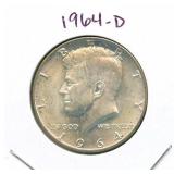 1964-D Kennedy Silver Half Dollar