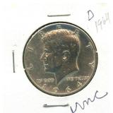 1964-D Kennedy Silver Half Dollar