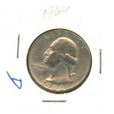 1964-D Washington Silver Quarter