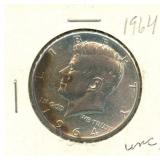 1964 Kennedy Silver Half Dollar
