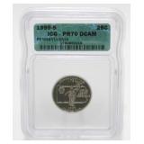 1999-S State Quarter Pennsylvania ICG PR70 DCAM -