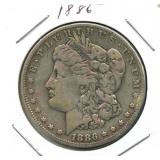 1886 Morgan Silver Dollar