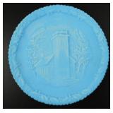 * Fenton #1 Blue Satin The Little Brown Church in