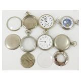 Vintage Pocket Watches & Cases For Parts