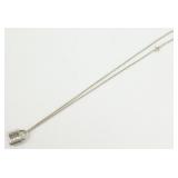 .925 Sterling Chain & Charm