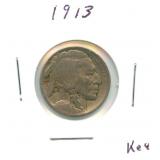 1913 Buffalo Nickel