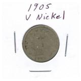 1905 Liberty V Nickel