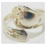 Vintage Spoon Ring - Size 8