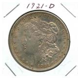 1921-D Morgan Silver Dollar