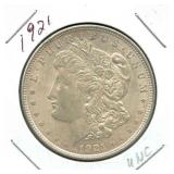 1921 Morgan Silver Dollar
