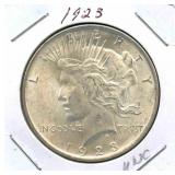 1923 Peace Silver Dollar