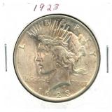 1923 Peace Silver Dollar