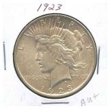 1923 Peace Silver Dollar