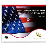 2019 Denver Uncirculated Coin Set
