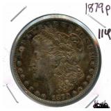 1879-P Morgan Silver Dollar