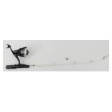 * Ice Fishing White Out Rod and Reel