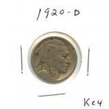 1920-D Buffalo Nickel