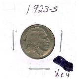 1923-S Buffalo Nickel