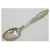 Old Ornate Sterling Spoon - 20.73 Grams
