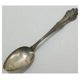 Sterling Marked Ornate Spoon - 24.92 Grams