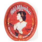 * Old Milwaukee Metal Serving Tray