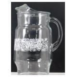 * Pepsi-Cola Glass Pitcher