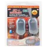 NIB Cordless Rechargeable Hand Heater &