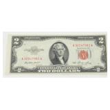 1953 $2 Red Seal Legal Tender U.S. Note