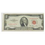 1953 $2 Red Seal Legal Tender U.S. Note