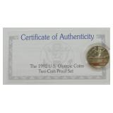 1992-S U.S. Olympic Commemorative Half Dollar