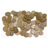 100 Lincoln Wheat Cents