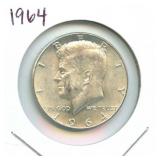 1964 Kennedy Silver Half Dollar