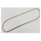 Vintage Sterling Silver Herringbone Chain