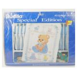 Never Opened Bucilla Cross Stitch Baby Craft Crib