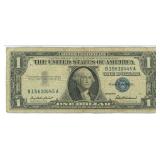 1957 Series U.S. $1 Silver Certificate - Blue
