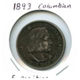 1893 Columbian Exposition Commemorative Silver