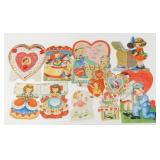 Vintage Valentines Day Cards Paper Ephemera
