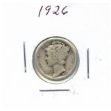 1926 Mercury Silver Dime