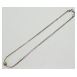 Double Chain 925 Italy Necklace