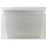* (4) 58 Quart Sterilite Totes