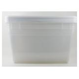 * (4) 58 Quart Sterilite Totes