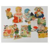 Vintage Valentines Day Cards Paper Ephemera
