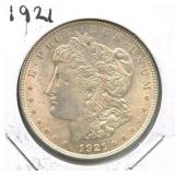 1921 Morgan Silver Dollar