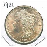 1921 Morgan Silver Dollar