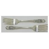 2 Sterling Silver Westmorland Milburn Rose Salad