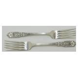 2 Sterling Silver Westmorland Milburn Rose Dinner