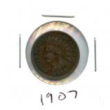 1907 Indian Head Penny