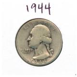 1944 Washington Silver Quarter