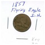 1857 Flying Eagle One Cent